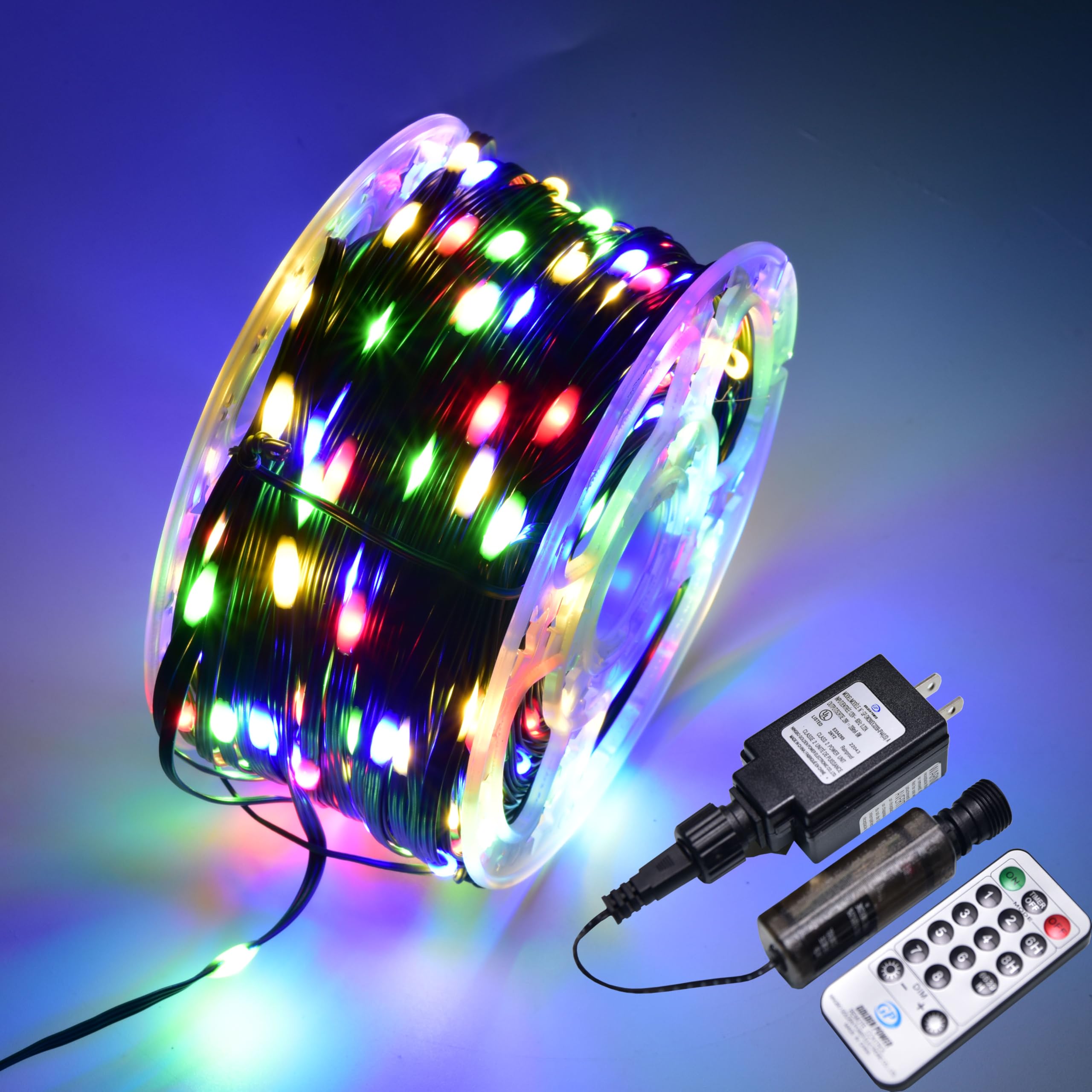 Karlling 20260616 | Plug-In PVC Wire LED String Lights | Multi-Color | 800 LEDs | image 1