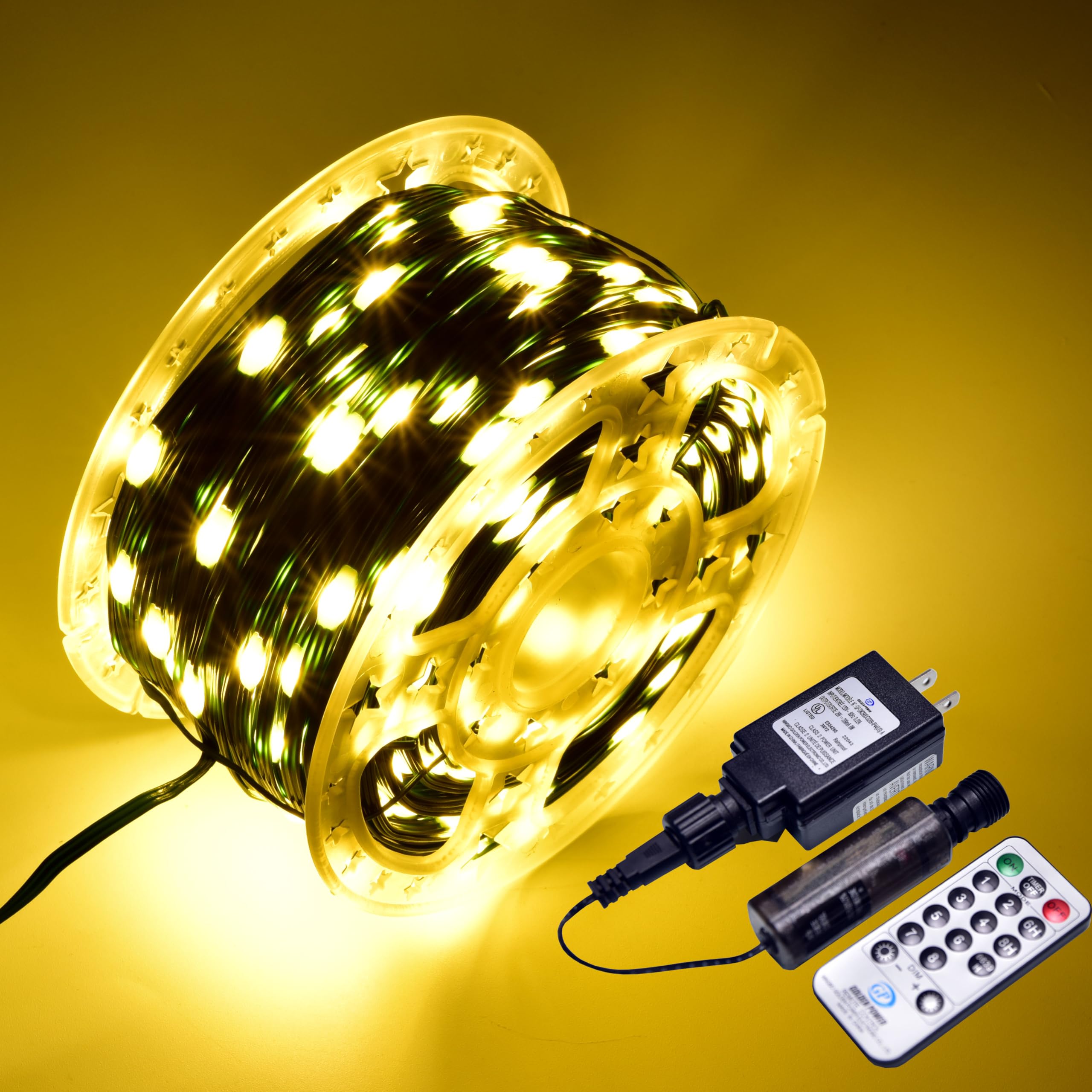 Karlling 20260616 | Plug-In PVC Wire LED String Lights | Warm White | 800 LEDs | image 1