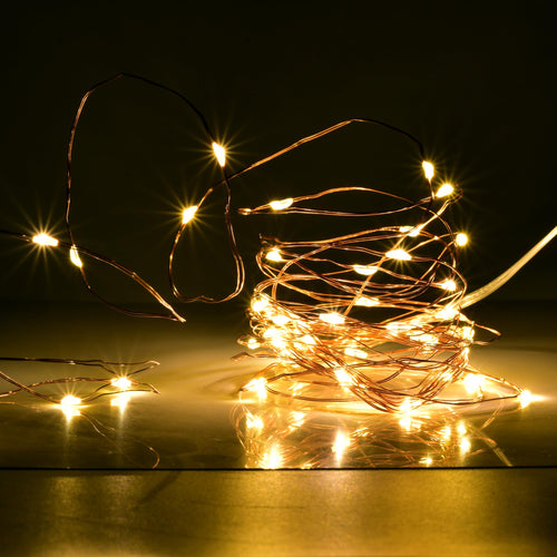 Karlling Battery Operated 50 LED Fairy Lights Multi-Pack - Warm White, 1 Pack