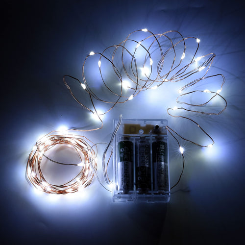 Karlling Battery Operated 50 LED Fairy Lights Multi-Pack - White, 1 Pack