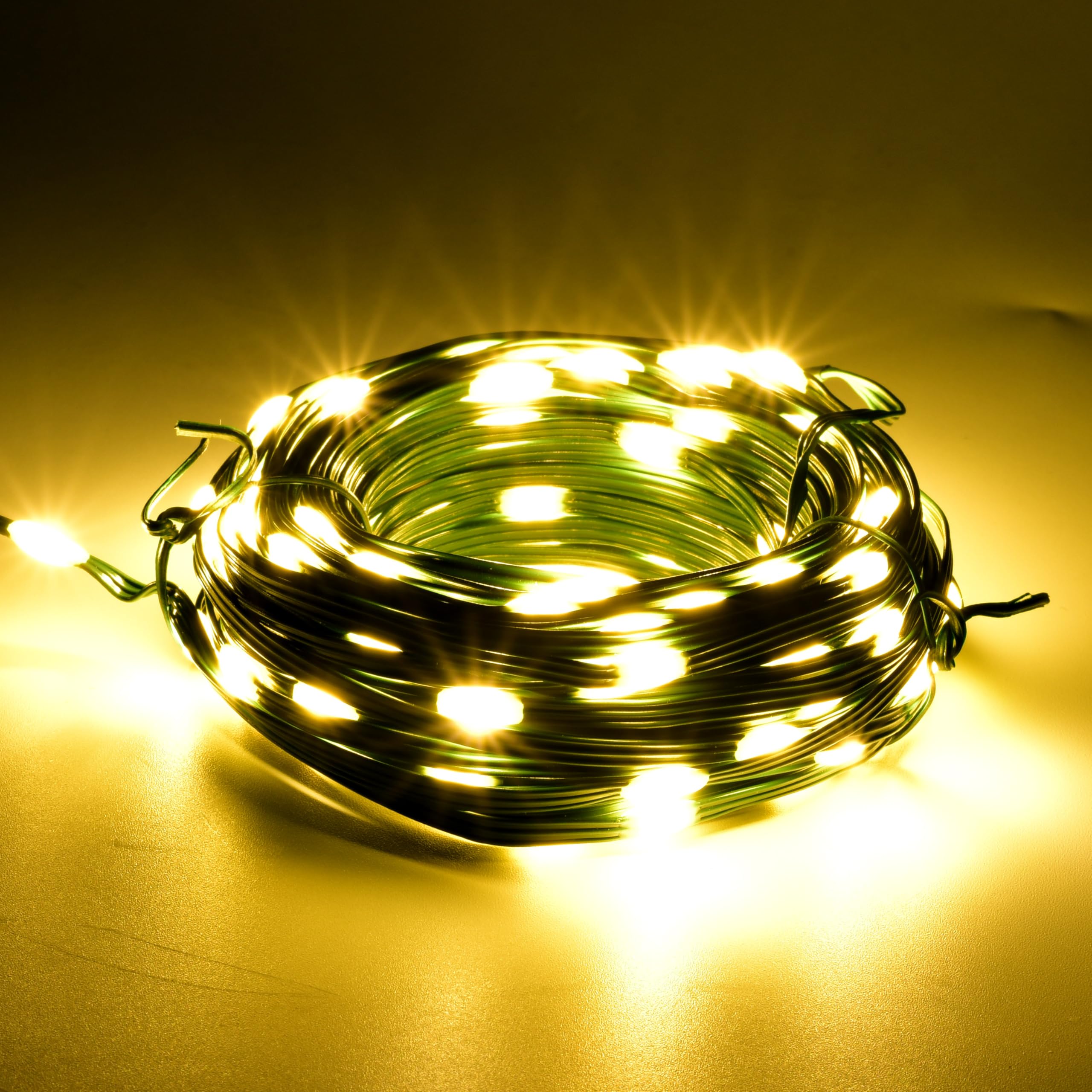 Karlling 20260616 | Plug-In PVC Wire LED String Lights | Warm White | 200 LEDs | image 2