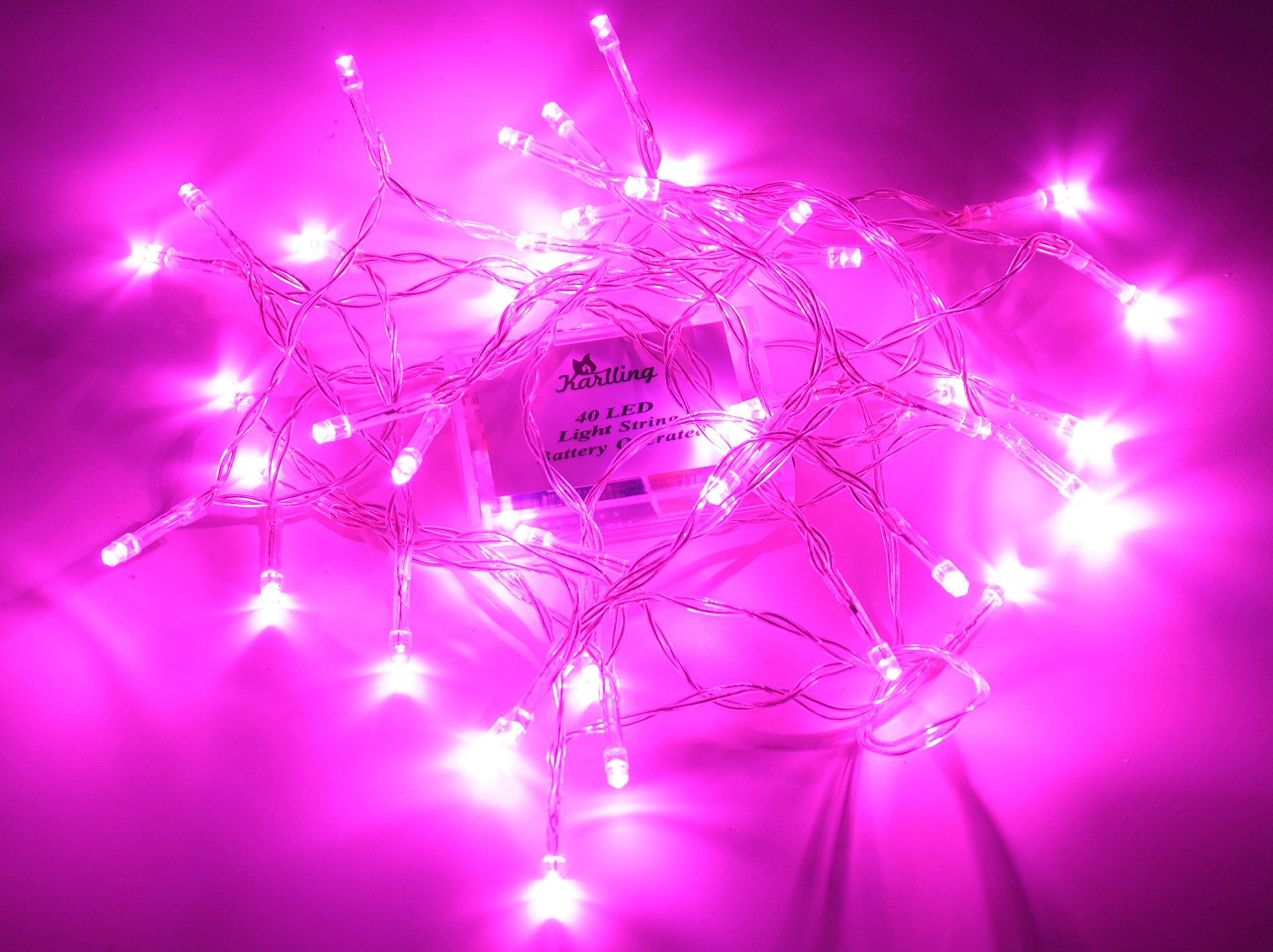 Karlling repair 20260616 | Battery 40 LED | Pink | image 1